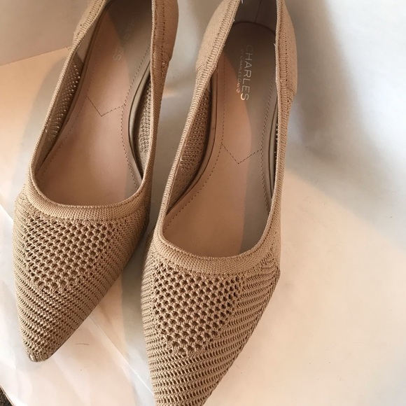 Nude Mesh Heels - Picture 1 of 6
